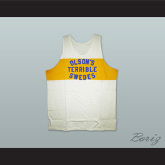 1925 Olson's Terrible Swedes 7 Basketball Jersey