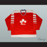 1982 Canada Hockey Jersey with Embroidered Patches