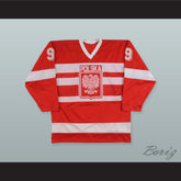 1988 Jarolsaw Morawiecki 9 Team Poland Hockey Jersey
