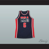 1992 Patrick Ewing 6 USA Team Away Basketball Jersey