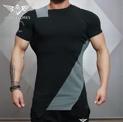 2018 Gyms Bodyengineers Summer The Stadium Shark Stringer T-shirt Man Bodybuilding And Fitness Crime Short Sleeve T-shirt