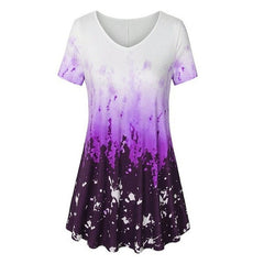 2019 Summer Large Size S-5XL Women's T shirt Half Sleeve O-Neck Floral Print Casual T Shirts Tops Female Loose T Shirt Plus Size