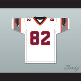 1985 USFL Alton Alexis 82 Jacksonville Bulls Home Football Jersey