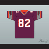 1985 USFL Alton Alexis 82 Jacksonville Bulls Road Football Jersey