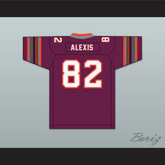 1985 USFL Alton Alexis 82 Jacksonville Bulls Road Football Jersey