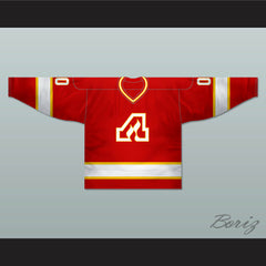 1972-73 Atlanta Flames Red Hockey Jersey