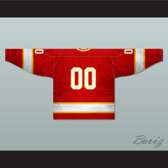 1972-73 Atlanta Flames Red Hockey Jersey