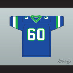 1984 USFL Bill Winters 60 San Antonio Gunslingers Road Football Jersey