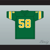 1974-75 WFL Bob Creech 58 Shreveport Steamer Road Football Jersey