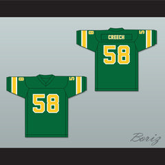 1974-75 WFL Bob Creech 58 Shreveport Steamer Road Football Jersey