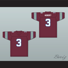 1983-84 USFL Bobby Hebert 3 Michigan Panthers Road Football Jersey