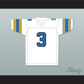1985 USFL Bobby Hebert 3 Oakland Invaders Home Football Jersey
