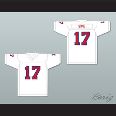 1984 USFL Brian Sipe 17 New Jersey Generals Home Football Jersey