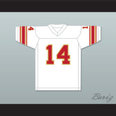 1984 USFL Chuck Fusina 14 Philadelphia Stars Home Football Jersey