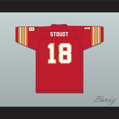 1984 USFL Cliff Stoudt 18 Birmingham Stallions Road Football Jersey