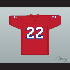 1985 USFL Doug Flutie 22 New Jersey Generals Road Football Jersey