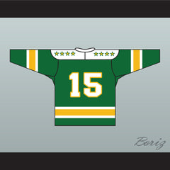 1960's Style EHL Greensboro Generals Green Hockey Jersey