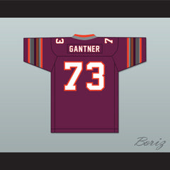 1984 USFL Ed Gantner 73 Jacksonville Bulls Road Football Jersey