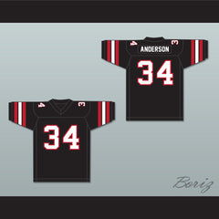 1984 USFL Ernest Anderson 34 Oklahoma Outlaws Road Football Jersey