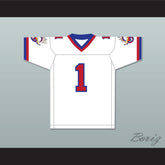 1984 USFL Frank Minnifield 1 Arizona Wranglers Home Football Jersey