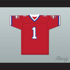 1984 USFL Frank Minnifield 1 Arizona Wranglers Road Football Jersey