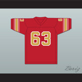 1983 USFL George Gilbert 63 Philadelphia Stars Road Football Jersey