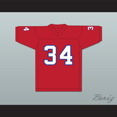1983-85 USFL Hershel Walker 34 New Jersey Generals Road Football Jersey