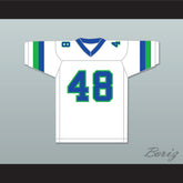 1985 USFL James Hadnot 48 San Antonio Gunslingers Home Football Jersey
