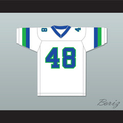 1985 USFL James Hadnot 48 San Antonio Gunslingers Home Football Jersey