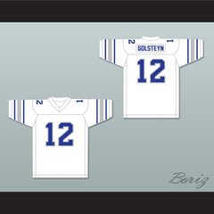 1985 USFL Jerry Golsteyn 12 Orlando Renegades Home Football Jersey