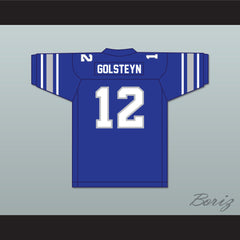 1985 USFL Jerry Golsteyn 12 Orlando Renegades Road Football Jersey