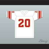 1985 USFL Joe Cribbs 20 Birmingham Stallions Home Football Jersey