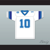 1984 USFL John Walton 10 New Orleans Breakers Home Football Jersey