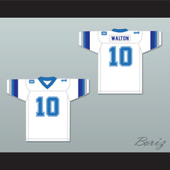 1984 USFL John Walton 10 New Orleans Breakers Home Football Jersey