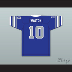 1975 WFL Johnnie Walton 10 San Antonio Wings Road Football Jersey