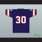 1984 USFL Mike Rozier 30 Pittsburgh Maulers Road Football Jersey