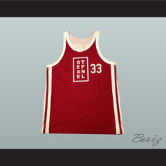 1991 Exhibition Game Scottie Pippen 33 Stefanel Trieste Basketball Jersey