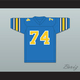 1985 USFL Ray Pinney 74 Oakland Invaders Road Football Jersey