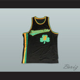 1972 Rucker Park Shamrocks 9 Black Basketball Jersey