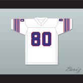 1974 WFL Steve Barrios 80 Birmingham Americans Home Football Jersey