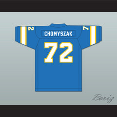 1974-75 WFL Steve Chomyszak 72 Philadelphia Bell Road Football Jersey