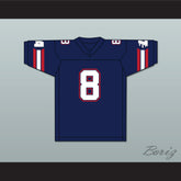 1985 USFL Steve Young 8 Los Angeles Express Road Football Jersey