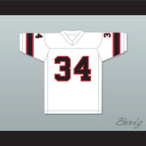 1974 WFL Vince Clements 34 Honolulu Hawaiians Home Football Jersey
