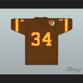 1974 WFL Vince Clements 34 Honolulu Hawaiians Road Football Jersey with Patch