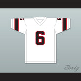 1974 WFL Warren McVea 6 Detroit Wheels Home Football Jersey