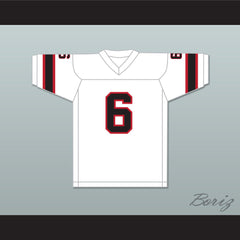 1974 WFL Warren McVea 6 Detroit Wheels Home Football Jersey