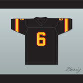 1974 WFL Warren McVea 6 Detroit Wheels Road Football Jersey