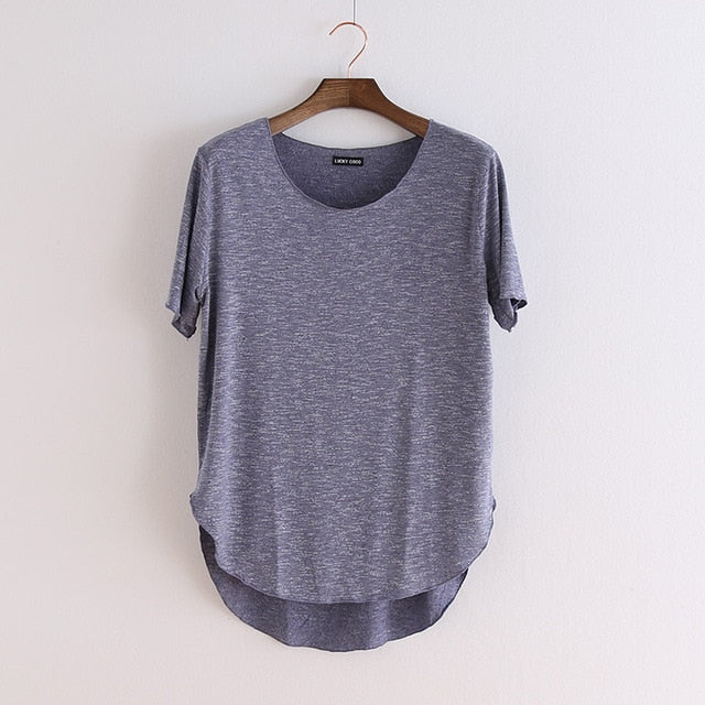 100% Cotton Summer Fitness New Short Sleeve T Shirt Harajuku Loose Model Women T-shirt Casual O-neck Slim Fashion Woman Clothes