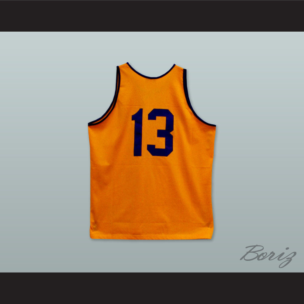 1946 Rucker Park NYC 13 Orange Basketball Jersey