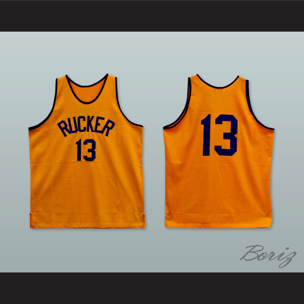 1946 Rucker Park NYC 13 Orange Basketball Jersey